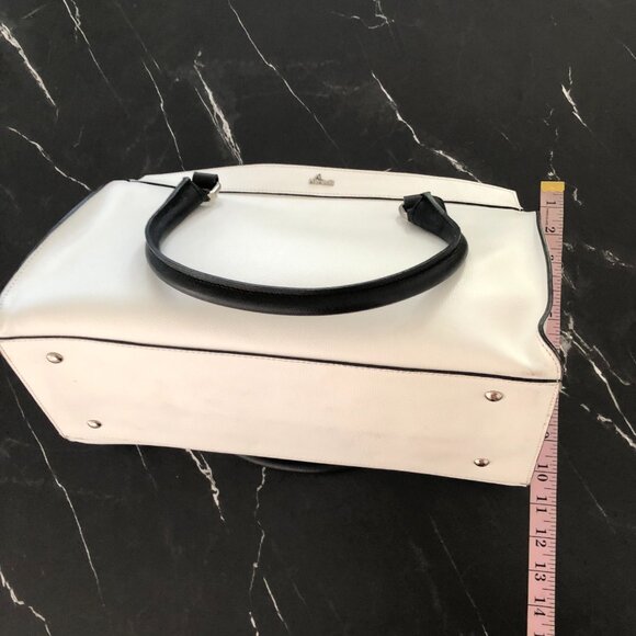 Nardelli Women’s White Black Bag Purse - Picture 10 of 12